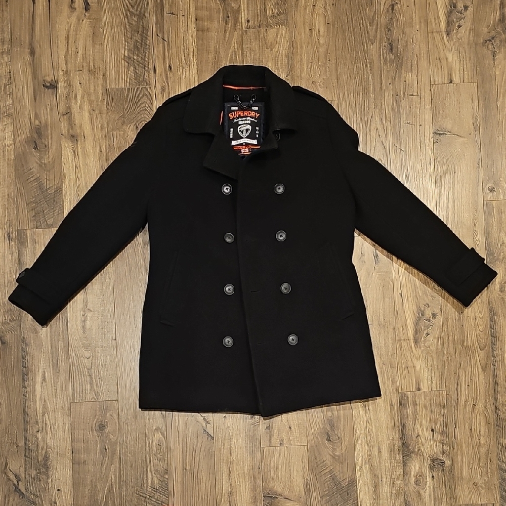 Superdry Men's Dark Peacoat